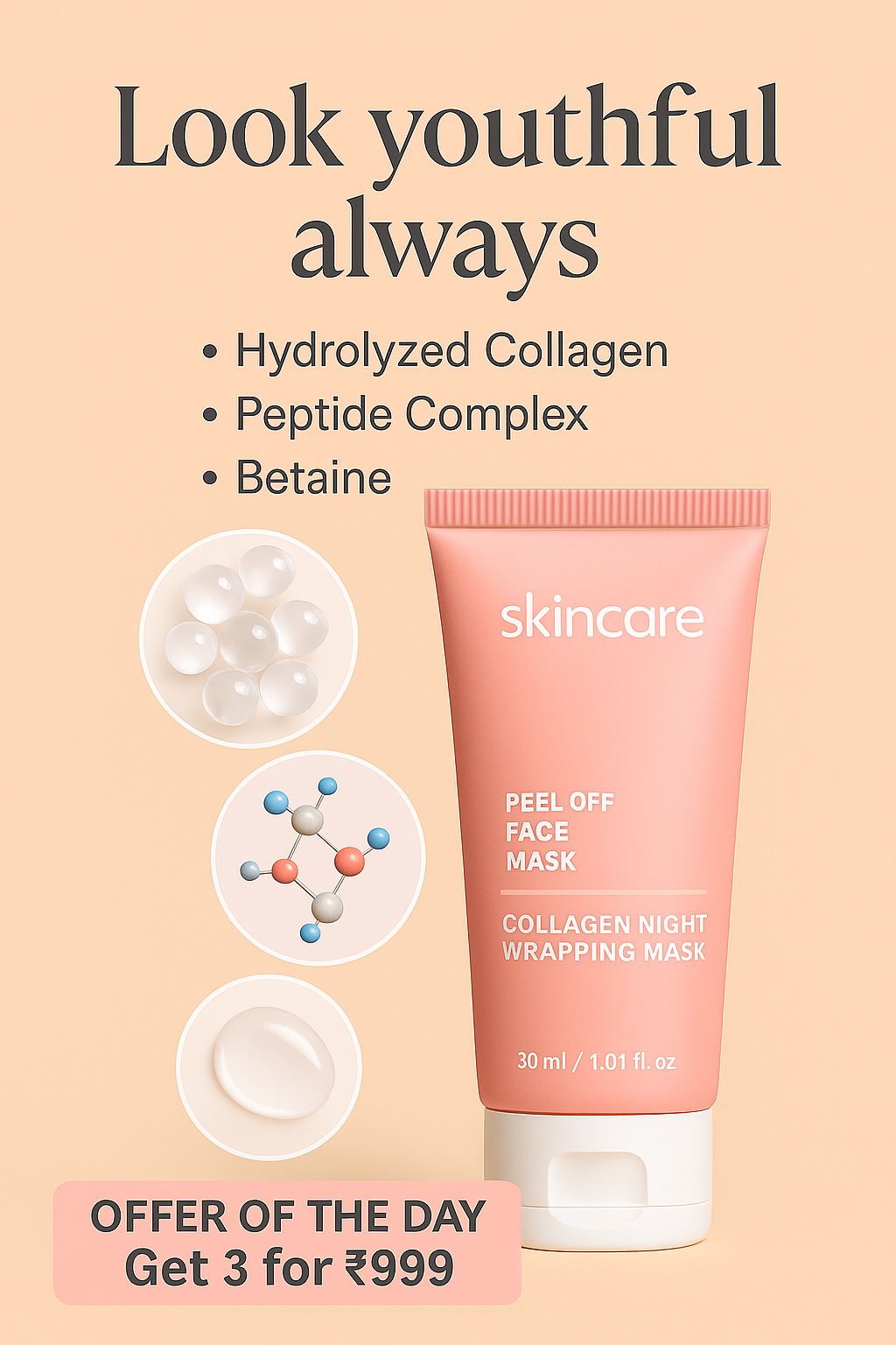 Collagen Night Wrapping Peel Off Mask�