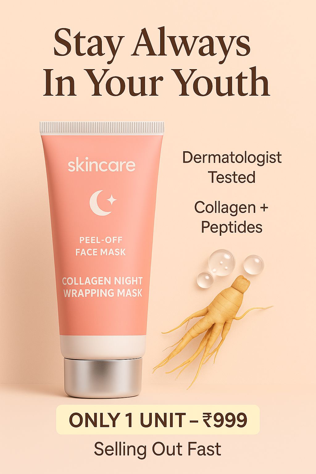 Collagen Night Wrapping Peel Off Mask�